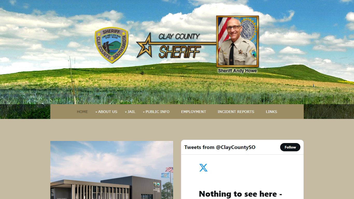 Clay County, SD Sheriff
